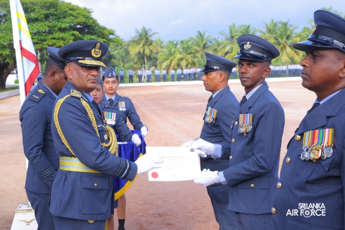 ANNUAL COMMANDER’S INSPECTION AT SLAF BASE KATUNAYAKE
