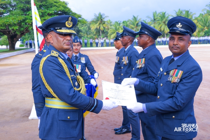 ANNUAL COMMANDER’S INSPECTION AT SLAF BASE KATUNAYAKE