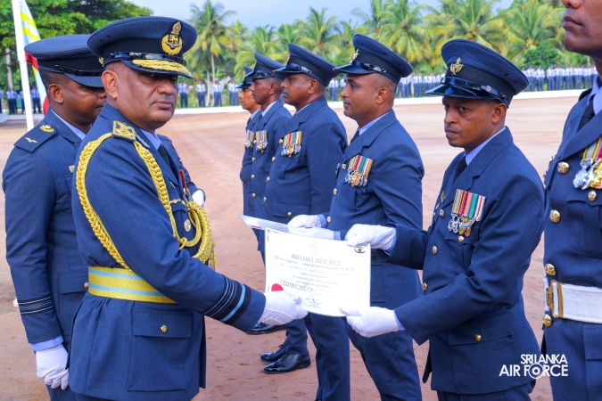 ANNUAL COMMANDER’S INSPECTION AT SLAF BASE KATUNAYAKE