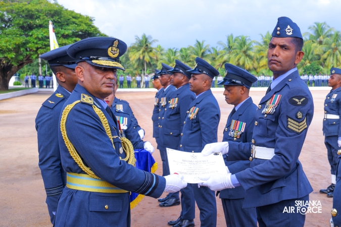 ANNUAL COMMANDER’S INSPECTION AT SLAF BASE KATUNAYAKE