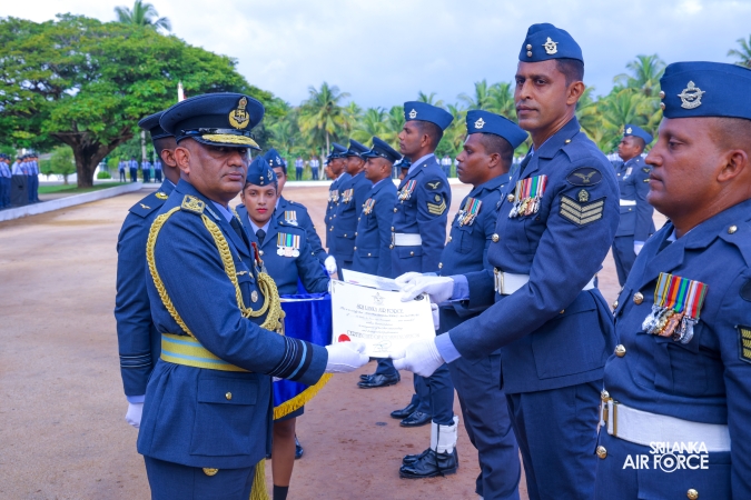 ANNUAL COMMANDER’S INSPECTION AT SLAF BASE KATUNAYAKE