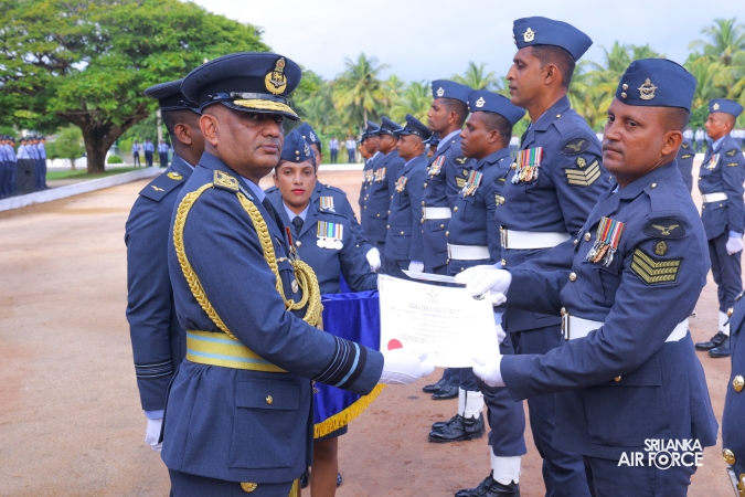 ANNUAL COMMANDER’S INSPECTION AT SLAF BASE KATUNAYAKE