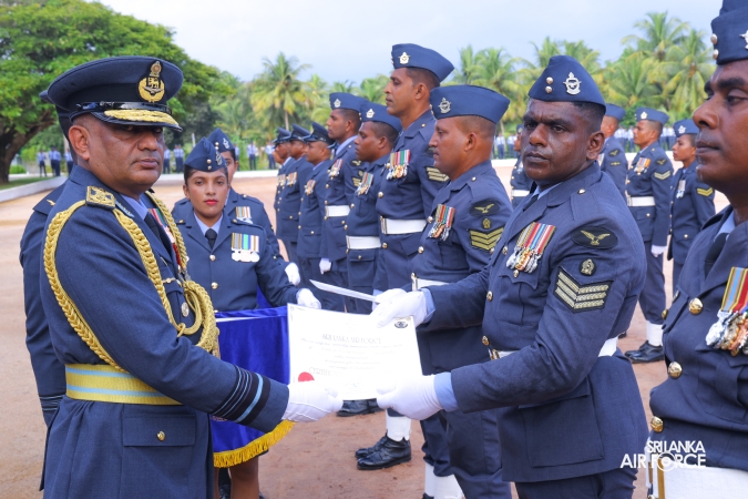 ANNUAL COMMANDER’S INSPECTION AT SLAF BASE KATUNAYAKE