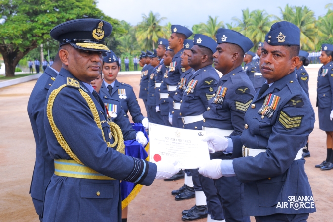 ANNUAL COMMANDER’S INSPECTION AT SLAF BASE KATUNAYAKE