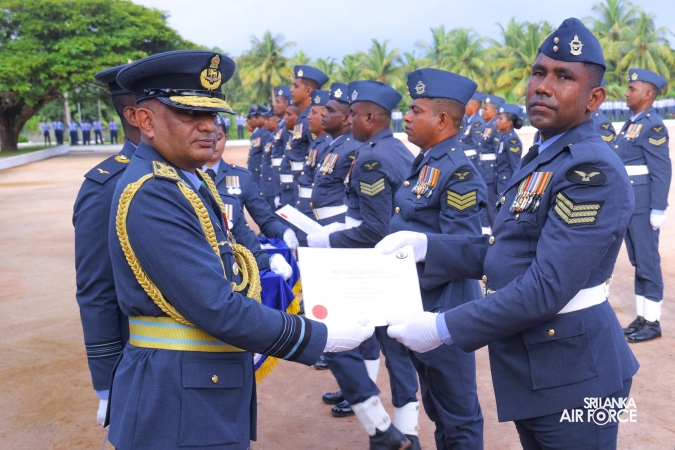 ANNUAL COMMANDER’S INSPECTION AT SLAF BASE KATUNAYAKE