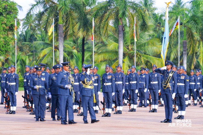ANNUAL COMMANDER’S INSPECTION AT SLAF BASE KATUNAYAKE