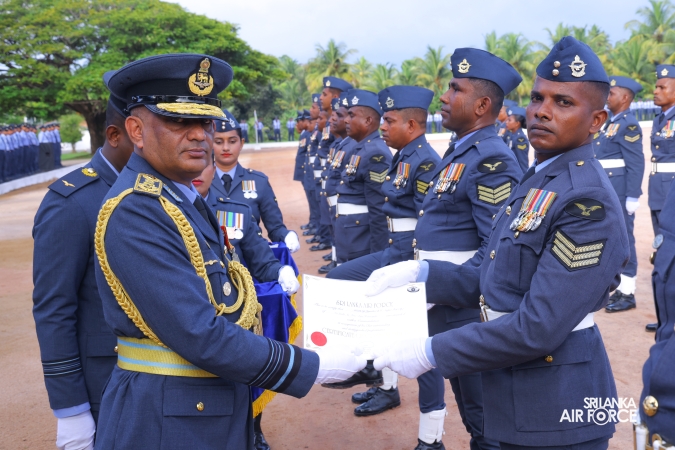 ANNUAL COMMANDER’S INSPECTION AT SLAF BASE KATUNAYAKE