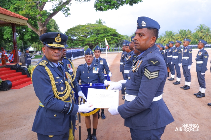 ANNUAL COMMANDER’S INSPECTION AT SLAF BASE KATUNAYAKE