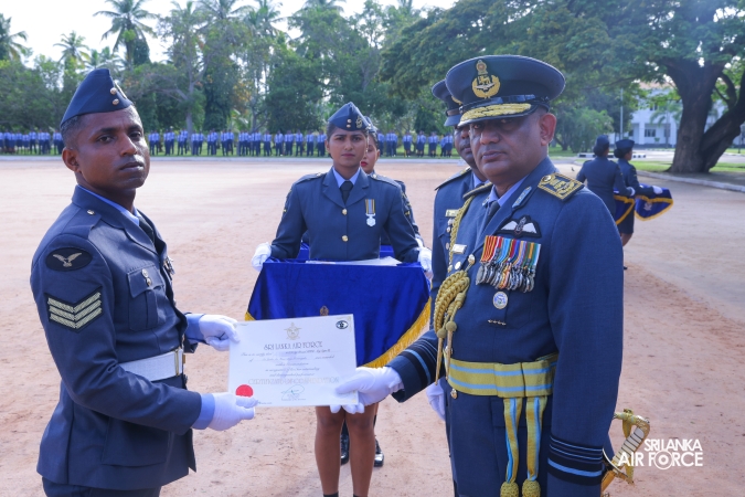 ANNUAL COMMANDER’S INSPECTION AT SLAF BASE KATUNAYAKE