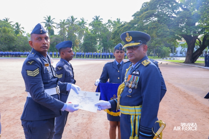 ANNUAL COMMANDER’S INSPECTION AT SLAF BASE KATUNAYAKE