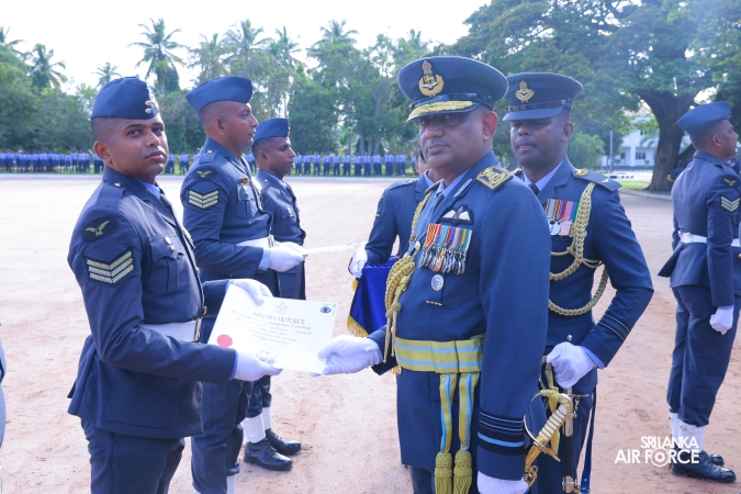 ANNUAL COMMANDER’S INSPECTION AT SLAF BASE KATUNAYAKE