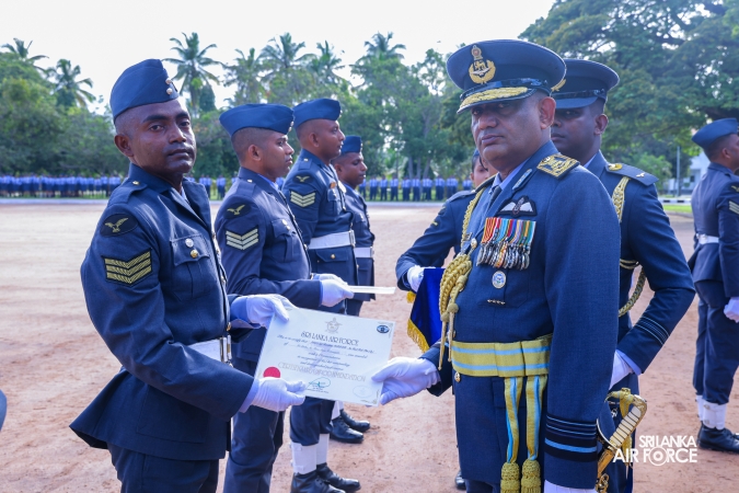 ANNUAL COMMANDER’S INSPECTION AT SLAF BASE KATUNAYAKE