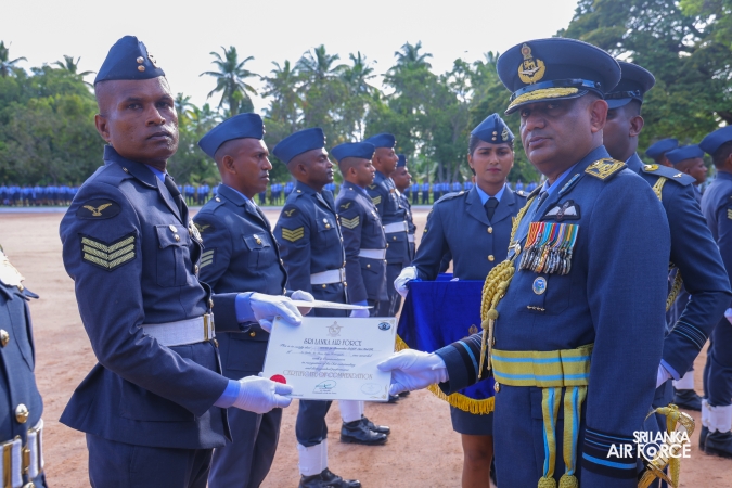 ANNUAL COMMANDER’S INSPECTION AT SLAF BASE KATUNAYAKE