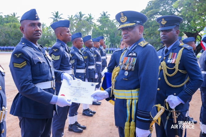 ANNUAL COMMANDER’S INSPECTION AT SLAF BASE KATUNAYAKE