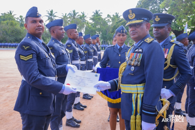 ANNUAL COMMANDER’S INSPECTION AT SLAF BASE KATUNAYAKE