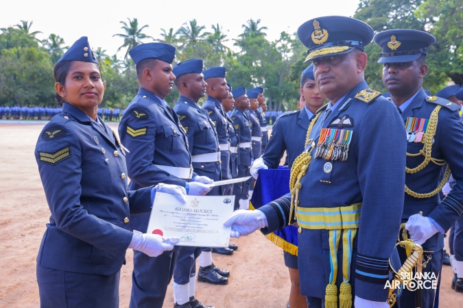 ANNUAL COMMANDER’S INSPECTION AT SLAF BASE KATUNAYAKE