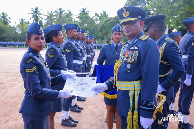 ANNUAL COMMANDER’S INSPECTION AT SLAF BASE KATUNAYAKE