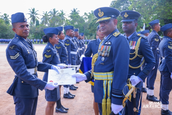 ANNUAL COMMANDER’S INSPECTION AT SLAF BASE KATUNAYAKE