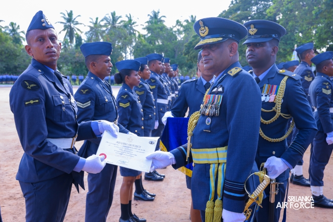 ANNUAL COMMANDER’S INSPECTION AT SLAF BASE KATUNAYAKE