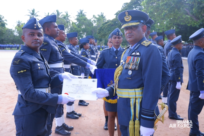 ANNUAL COMMANDER’S INSPECTION AT SLAF BASE KATUNAYAKE