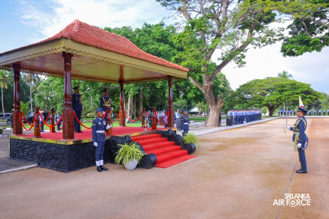 ANNUAL COMMANDER’S INSPECTION AT SLAF BASE KATUNAYAKE