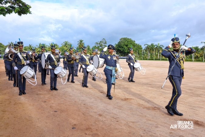 ANNUAL COMMANDER’S INSPECTION AT SLAF BASE KATUNAYAKE