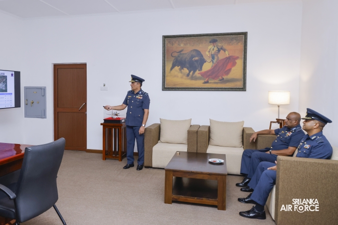 ANNUAL COMMANDER’S INSPECTION AT SLAF BASE KATUNAYAKE