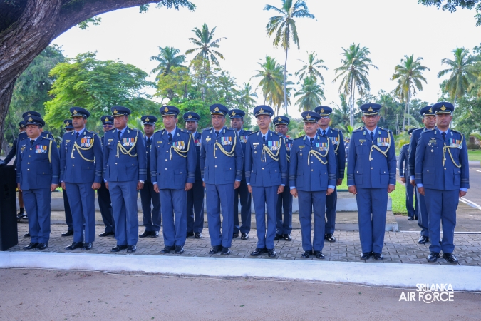 ANNUAL COMMANDER’S INSPECTION AT SLAF BASE KATUNAYAKE
