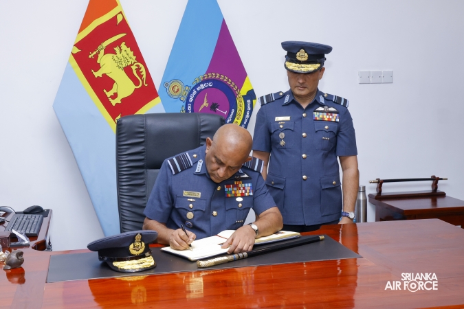 ANNUAL COMMANDER’S INSPECTION AT SLAF BASE KATUNAYAKE