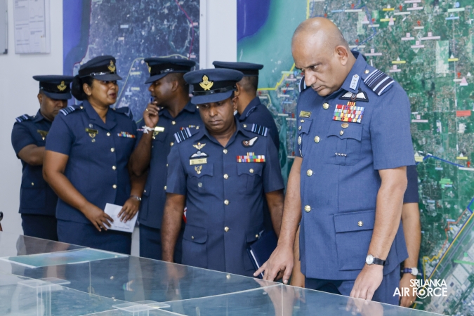 ANNUAL COMMANDER’S INSPECTION AT SLAF BASE KATUNAYAKE