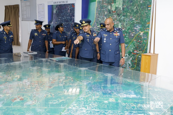 ANNUAL COMMANDER’S INSPECTION AT SLAF BASE KATUNAYAKE