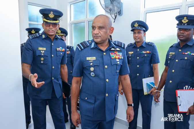 ANNUAL COMMANDER’S INSPECTION AT SLAF BASE KATUNAYAKE