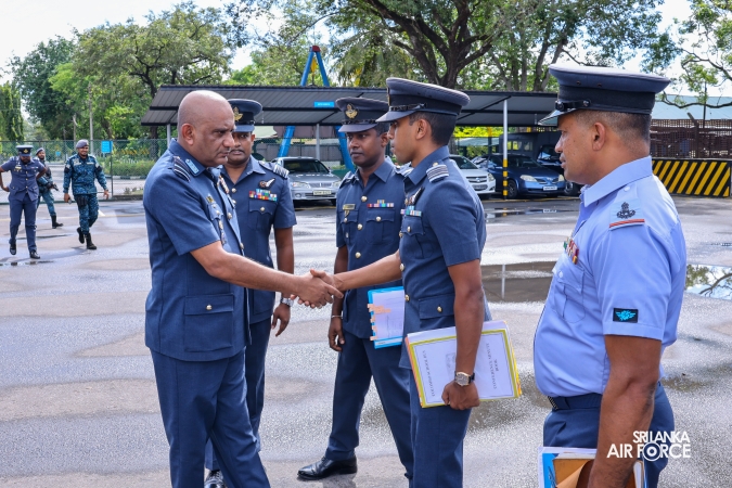 ANNUAL COMMANDER’S INSPECTION AT SLAF BASE KATUNAYAKE
