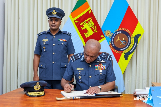 ANNUAL COMMANDER’S INSPECTION AT SLAF BASE KATUNAYAKE