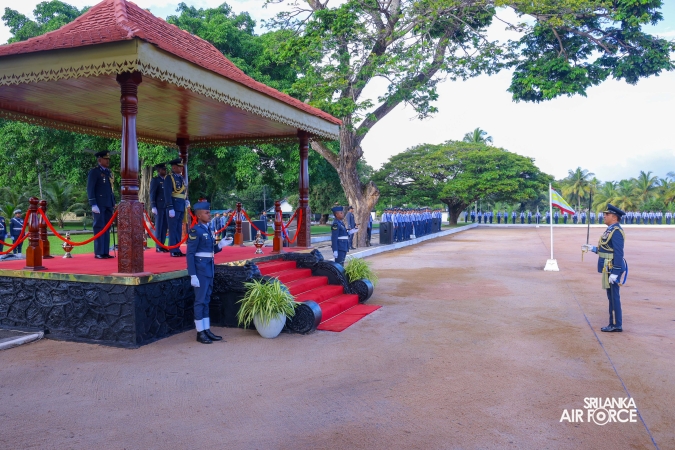 ANNUAL COMMANDER’S INSPECTION AT SLAF BASE KATUNAYAKE