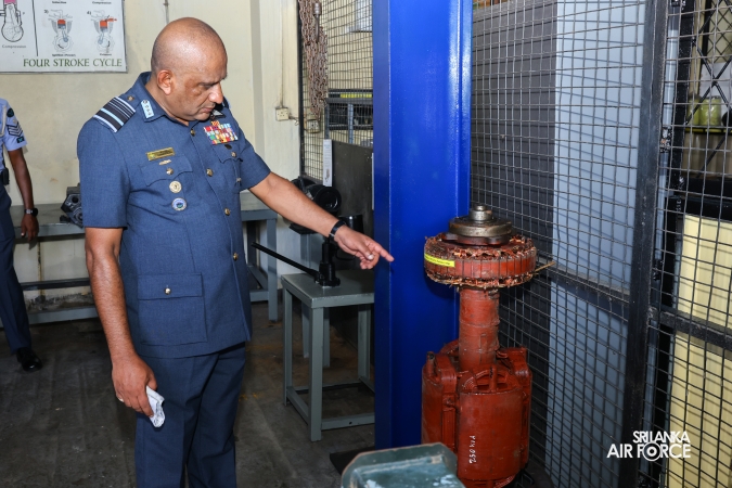 ANNUAL COMMANDER’S INSPECTION AT SLAF BASE KATUNAYAKE