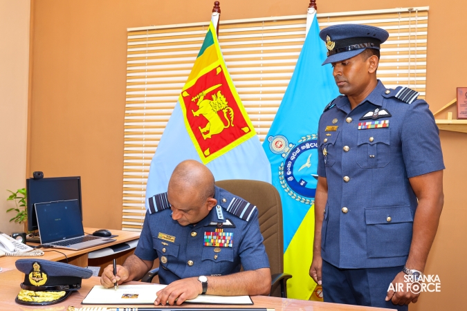 ANNUAL COMMANDER’S INSPECTION AT SLAF BASE KATUNAYAKE