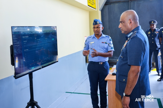 ANNUAL COMMANDER’S INSPECTION AT SLAF BASE KATUNAYAKE