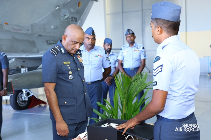 ANNUAL COMMANDER’S INSPECTION AT SLAF BASE KATUNAYAKE