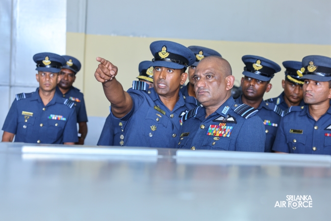 ANNUAL COMMANDER’S INSPECTION AT SLAF BASE KATUNAYAKE