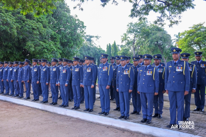 ANNUAL COMMANDER’S INSPECTION AT SLAF BASE KATUNAYAKE