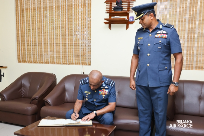 ANNUAL COMMANDER’S INSPECTION AT SLAF BASE KATUNAYAKE