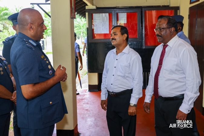 ANNUAL COMMANDER’S INSPECTION AT SLAF BASE KATUNAYAKE