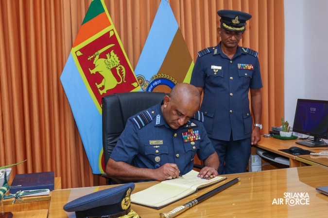ANNUAL COMMANDER’S INSPECTION AT SLAF BASE KATUNAYAKE