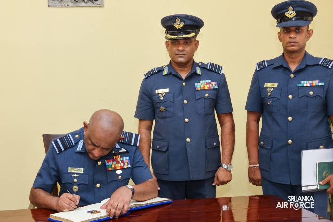 ANNUAL COMMANDER’S INSPECTION AT SLAF BASE KATUNAYAKE