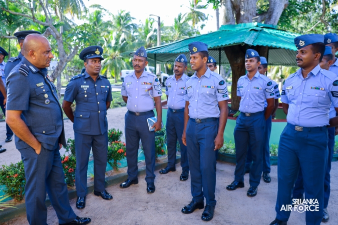 ANNUAL COMMANDER’S INSPECTION AT SLAF BASE KATUNAYAKE