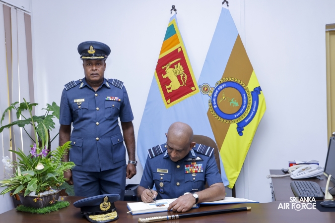 ANNUAL COMMANDER’S INSPECTION AT SLAF BASE KATUNAYAKE