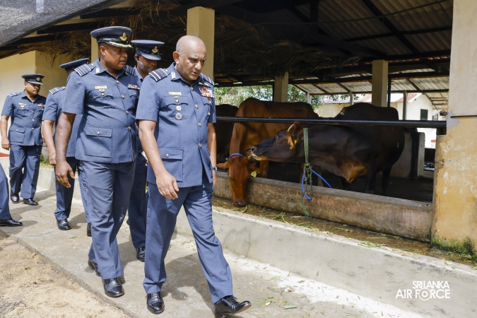 ANNUAL COMMANDER’S INSPECTION AT SLAF BASE KATUNAYAKE