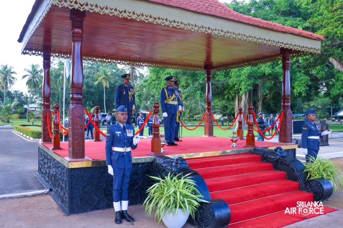 ANNUAL COMMANDER’S INSPECTION AT SLAF BASE KATUNAYAKE