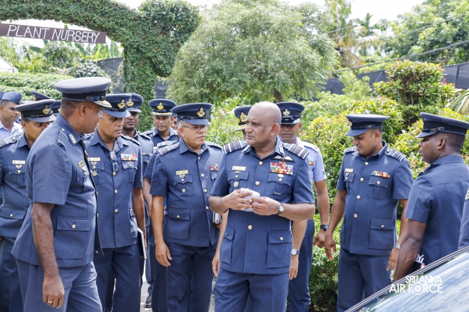 ANNUAL COMMANDER’S INSPECTION AT SLAF BASE KATUNAYAKE